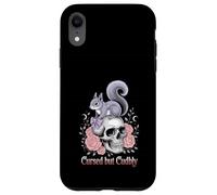 Rose scoiattolo gotico maledetto ma coccoloso occulto Custodia per iPhone XR