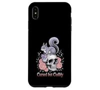 Rose scoiattolo gotico maledetto ma coccoloso occulto Custodia per iPhone XS Max