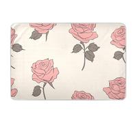 Rose Semplice Minimalista Extra Large Riutilizzabile Baby Bed Pad Morbido Materasso Assorbente Materasso da viaggio delicato sulla pelle per Neonato, 132,1 cm L x 86,4 cm W Manta impermeabile para