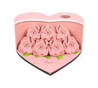 Rose Story 3D Blocco note tridimensionale regalo creativo forma d'amore N6F2 Y1B