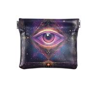 Rose Tarot - Portamonete da donna in pelle, per donne e ragazze, Occhio etereo, 1 size, moderno