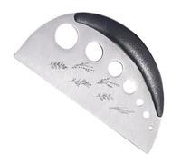 Rose Thorn Stripper Tool - Stainless Steel 7 Hole Removal Cutter, 2 in 1 Gardening Kitchen Utility Shear Accessory | Long Lasting Rose Trimming Floral Prep Cookingherbs Basil Collard Greens Home Chef