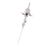 Rose Thorns Cuore Piercing Orecchino Surround Auricolare Diagonale Orecchini Stili Alternativi Accessori Party Wear Gioielli Lega Ear Cuff, Misura unica, come descritto, come descritto