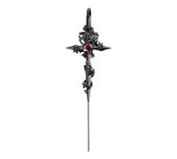 Rose Thorns - Orecchini a forma di cuore, con chiusura diagonale, per concerti ed eventi, alla moda, One Size, come descritto, come descritto