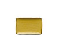 Rose & Tulipani - Set 4 Vassoi Rettangolari 20x13 cm Concerto Ocra