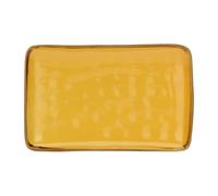 ROSE E TULIPANI PIATTO RETTANGOLARE 27cm Concerto Ocra R134302719