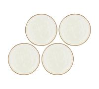 Rose & Tulipani Concerto Piatto Frutta Avorio 20cm Set 4 Pezzi Stoneware