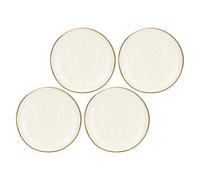 Rose & Tulipani Concerto Piatto Piano Avorio 27cm Set 4 Pezzi Stoneware