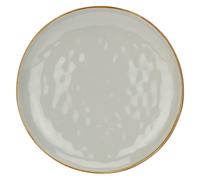 ROSE & TULIPANI Concerto Vassoio Piatto Grigio Perla 32cm Stoneware