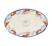 ROSE & TULIPANI MILANO Ocean Life Vassoio Ovale 45X30,Melamina