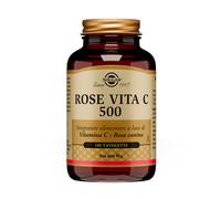 SOLGAR Rose Vita C 500 - Integratore di Vitamina C e Rosa Canina 100 Tavolette