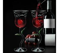 Rose Wine Glass Set NUOVO
