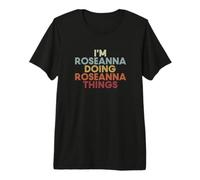 Roseanna Name Roseanna Personalized Name First Given Maglietta Premium