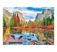 Roseart - Kodak Premium - El Capitan e Merced River nell'autunno Yosemite National Park - 1500 pezzi puzzle per adulti