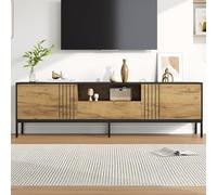 Rosebibi Mobile TV da 170 x 35 x 50 cm, con 2 armadi e 1 cassetto, supporto TV, mobile per TV, mobile soggiorno, adatto per TV fino a 70 pollici