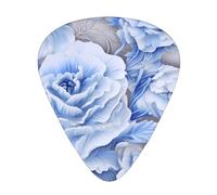 rosebud, plettri per chitarra, set da 12 pezzi, tre diversi spessori, per chitarra elettrica acustica e altri strumenti