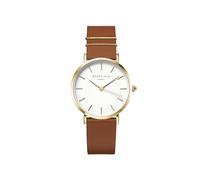 Rosefield Orologio Analogico da Donna West Village - Marrone - ∅ 33 mm