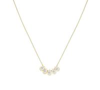 Rosefield Collana Da Donna Placcata Oro Con Cristalli Drop Jncdg-J1177 - Collana