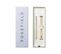 Rosefield Confezione Regalo Donna Orologio Mini Oval Oro + Bracciale Coffee Bean