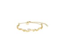 Rosefield Donna 14K Placcato Oro Bracciale Goccia Onda JBDWG-J1305