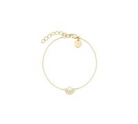 Rosefield Donna 14K Placcato Oro Bracciale Moderno Perla Cerchio JBPCG-J1295