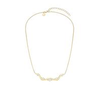 Rosefield Donna 14K Placcato Oro Collana Onda JNWCG-J1308