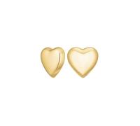 Rosefield Donna 14K Placcato Oro Orecchini Gonfio Cuore JEPHG-J983