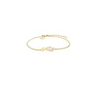 Rosefield Donna Acciaio Inossidabile Bracciale Marquise Onda Morbido