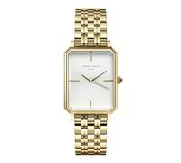 Rosefield Orologio da donna con bracciale in acciaio inossidabile color oro Octagon 29mm