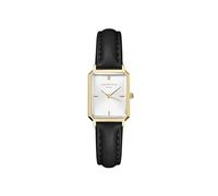 Rosefield Orologio da donna Octagon XS in pelle nera 24 mm