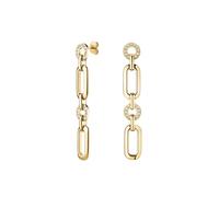 ROSEFIELD Orecchini a Perno In Acciaio Inossidabile Placcato Oro Giallo 14K