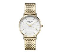 Rosefield Orologio Analogico da Donna Upper East Side - Oro - ∅ 33 mm