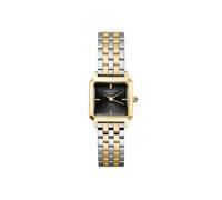 Rosefield Boxelle Orologio Donna Quadrante Nero Sunray Bracciale Acciaio Bicolore 19.5x19.5mm BBDSG-B07