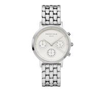 Rosefield Orologio da donna con bracciale in acciaio inossidabile color argento Gabby 33mm