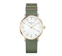 Rosefield Orologio Analogico da Donna West Village - Verde - ∅ 33 mm