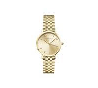 Rosefield Small Edit Champagne con quadrante champagne e cassa dorata da 26 mm in acciaio SCGSG-S05