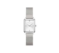 Octagon XS Mesh Silver con quadrante bianco e cassa in argento da 19,5x24 mm OWSMS-O74 in acciaio inossidabile.