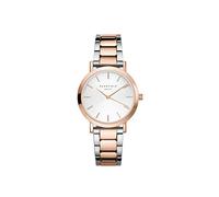 Rosefield Women's watch - The Tribeca - 33 mm round case Silver and Rose Gold.