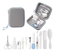 RoseFlower 11 Pezzi Set per la Cura del Bambino - Forbicine Neonati Kit Manicure Neonato Tagliaunghie Neonato Set, Beauty BabyCare - Forbicine per Unghie e Capelli,Spazzolini da denti,Tagliaunghie#7