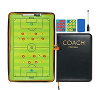RoseFlower 42 x 28 CM Lavagna Magnetica Calcio, Cartella Tattica per Allenatore di Calcio - Lavagna Calcio per Organizzazione Giocatori Tattiche e Strategie