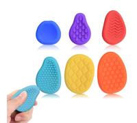 RoseFlower Fidget Toys per Adulti e Bambini: Confezione da 6 Pietre Antistress per Alleviare L'ansia - Giocattoli Antistress per Autismo, Prodotti Sensoriali, Fidget per Adulti e Bambini