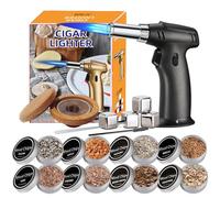 RoseFlower Kit per affumicatore whisky, Kit affumicatore per whisky, bevande, bourbon, bistecche, pesce e formaggio - Cibo e bevande fumo infuso - regalo per la festa del papà
