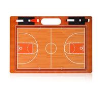 RoseFlower Lavagna Tattica Basket, Cartellina Tattica Magnetica per Allenatore di Basket, Basket Allenatore Board Basketball Coaching Board Lavagnetta con Penne Gomma Magneti per Insegnare Formazione