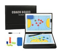 RoseFlower Lavagna Tattica Pallamano, Lavagna Magnetica Coach Pallamano, Lavagnetta Pallamano con Penna Magneti, Magnetica Allenatore di Board Portatile, Cartella Tattica Pallamano