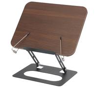 RoseFlower Leggio Libri Supporti per libri da cucina, porta libri regolabile con clip per pagine, supporto pieghevole per libri di testo/Tablet/Laptop/Spartito/iPad