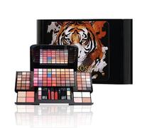 RoseFlower Rousse Trucchi Donna Valigetta Trucchi Palette Trucchi Donna avec Miroir Kit Trucchi Make Up Completo avec Ombretto Colori Labbra Paillettes Arrossire Set per il Trucco da Viaggio