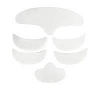 RoseFlower Set di 6 cerotti antirughe per fronte/mento/contorno occhi, cerotti in silicone trasparente per ridurre le rughe durante il sonno