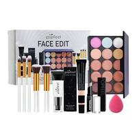 RoseFlower Trousse Trucchi Donna, Set Trucchi Donna Offerta Per Make Up Trousse Trucchi Ragazza con Mascara e Ombretti di Palette Professionali Cosmetics da Viaggio Regali Ragazza