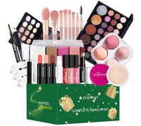 RoseFlower Trousse Trucchi Donna, Set Trucchi Donna Offerta Per Make Up Trousse Trucchi Ragazza con Mascara e Ombretti di Palette Professionali Cosmetics da Viaggio Regali Ragazza