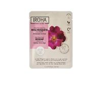 Maschera viso ANTI-ETÀ GLOBALE Iroha Nature con rosa canina e acido ialuronico. Combatte le rughe e i segni del viso. RESISTENZA ed ELASTICITÀ